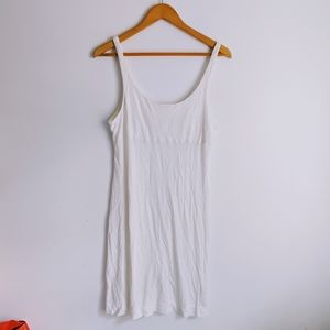 James Perse Classics White Ivory Midi Dress Size 4